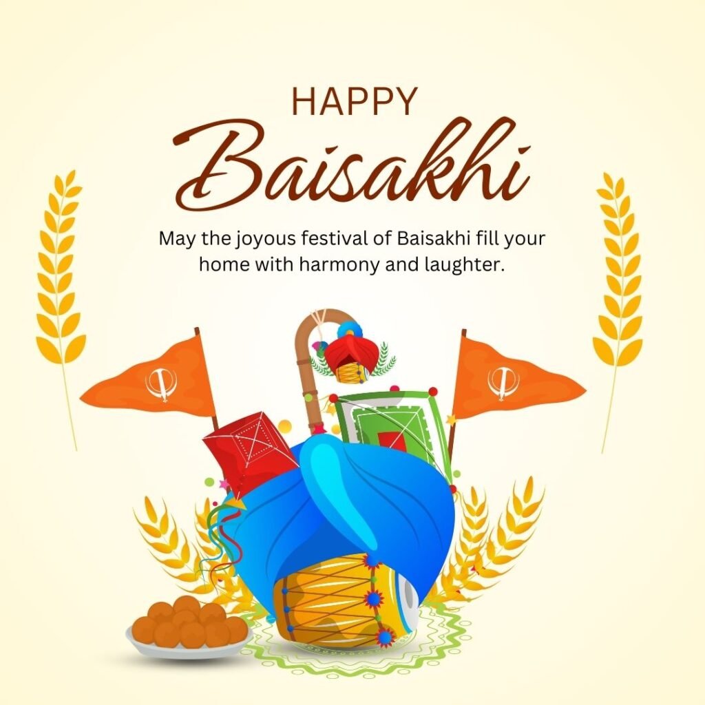 Happy Baisakhi 2024 Wishes, Images, Quotes shreeradhevrinda.in