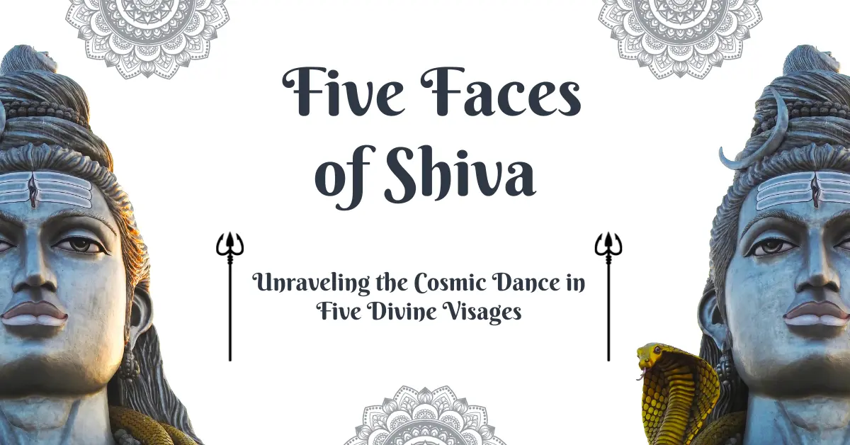 the Five Faces of Shiva