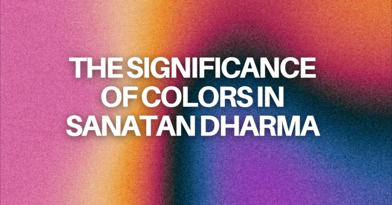 Sanatan Dharma colors