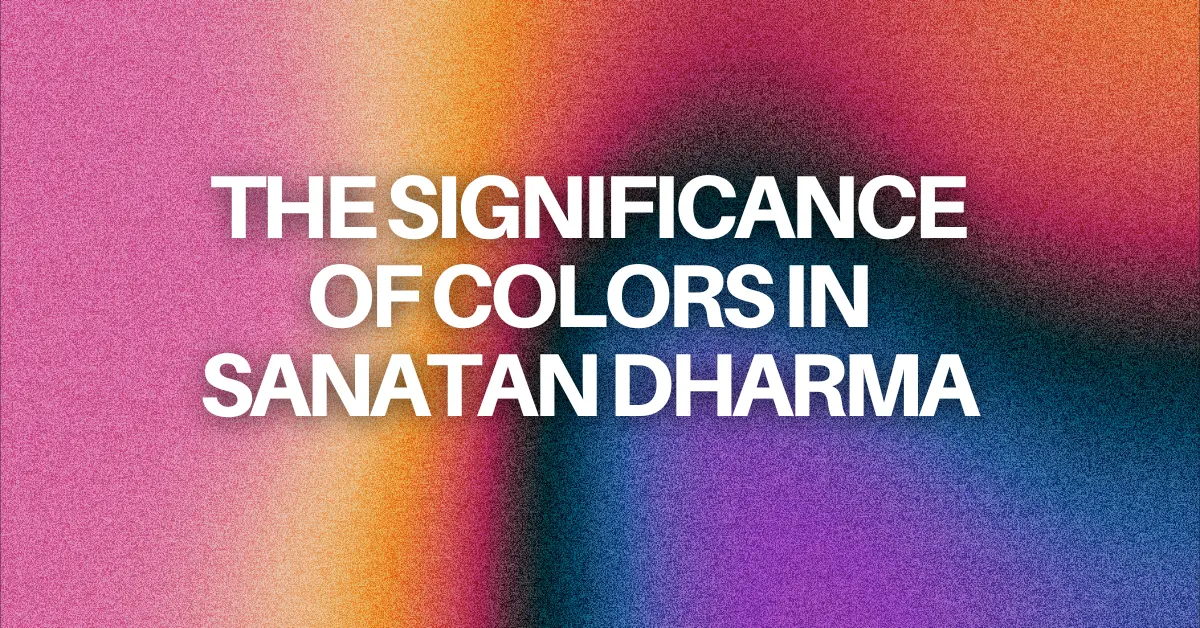 Sanatan Dharma colors