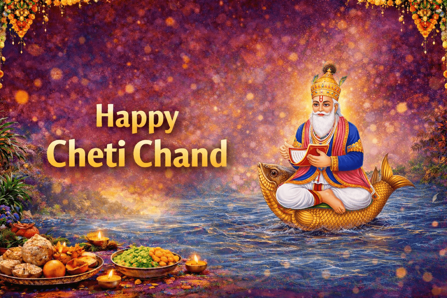 Happy Cheti Chand 2026 Sindhi New Year festival