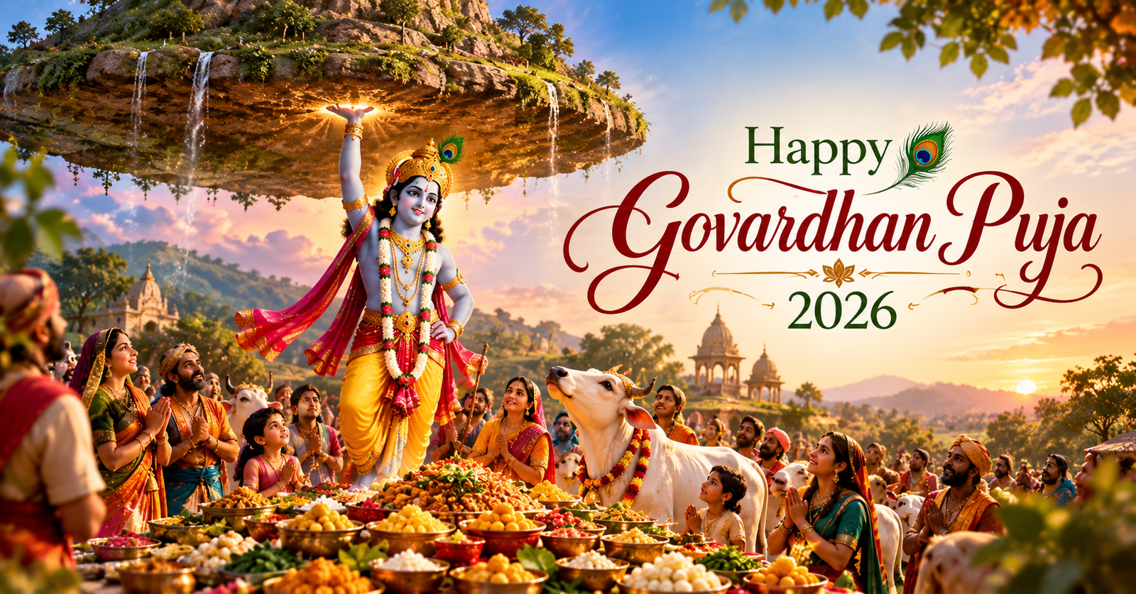Happy Govardhan Puja 2026